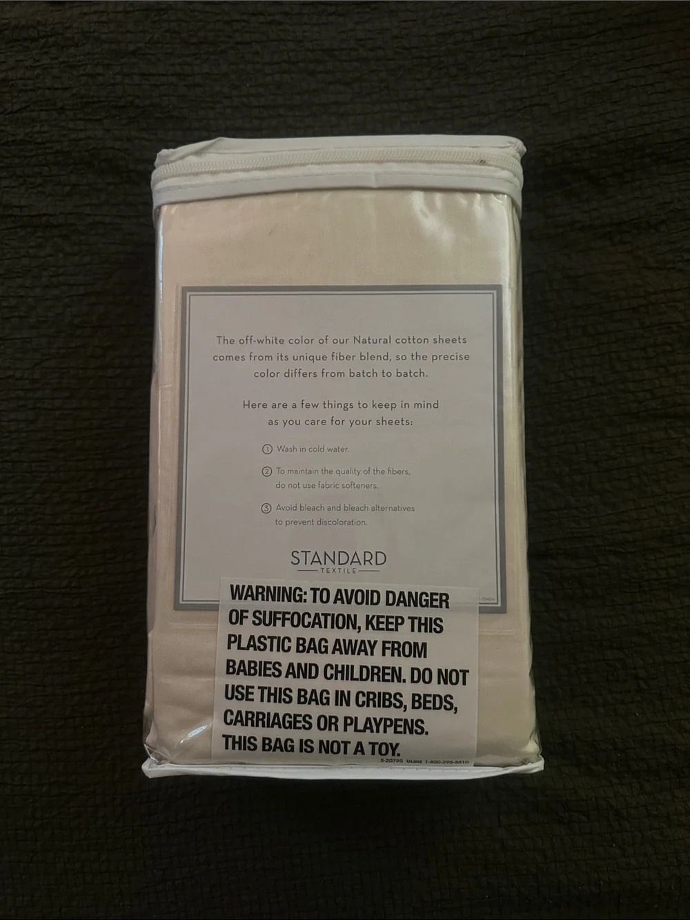 100% Cotton Sheet Set - Cream